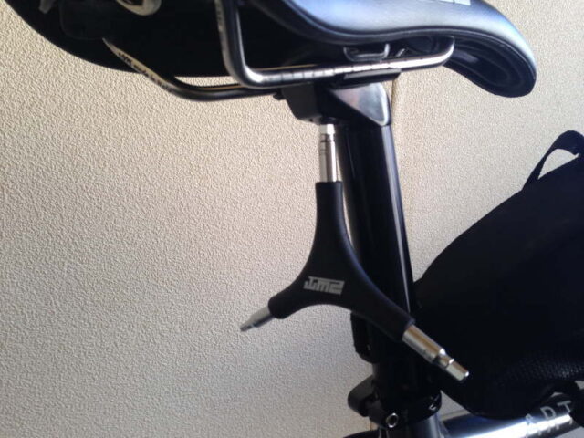 PWT自転車工具セット＋ワイヤーカッターのY形六角レンチでサドルを調整