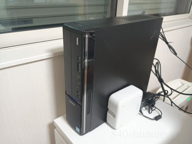 マウスコンピューターのデスクトップPC「LUV MACHINES Slim」