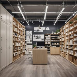 IKEAの店内